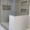 Adorable master bathroom shower remodel ideas 16