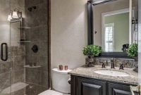 Adorable master bathroom shower remodel ideas 26