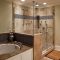 Adorable master bathroom shower remodel ideas 37