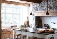 Adorable rustic farmhouse kitchen design ideas 17