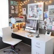 40 Cozy And Elegant Office Décor Ideas – ZYHOMY