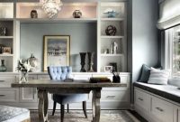Cozy and elegant office décor ideas 16