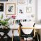 Cozy and elegant office décor ideas 37