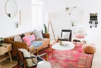 Cozy bohemian living room design ideas 09