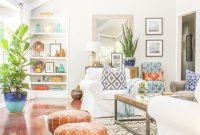 Cozy bohemian living room design ideas 13