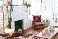 Cozy bohemian living room design ideas 15