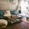 Cozy bohemian living room design ideas 16