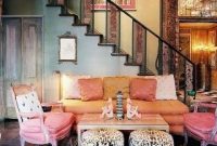 Cozy bohemian living room design ideas 19