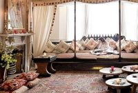 Cozy bohemian living room design ideas 31
