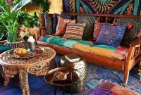 Cozy bohemian living room design ideas 34