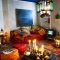 Cozy bohemian living room design ideas 36