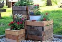 Cozy decorative garden planters design ideas 12