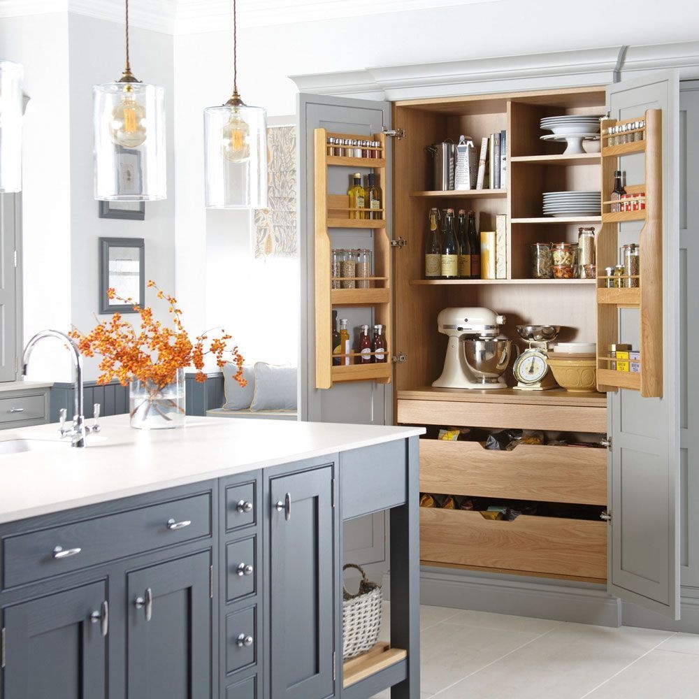 Cozy kitchen pantry designs ideas 25