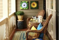 Creative diy small apartment balcony garden ideas 04
