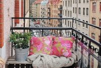 Creative diy small apartment balcony garden ideas 05