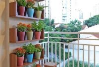 Creative diy small apartment balcony garden ideas 09