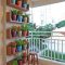 Creative diy small apartment balcony garden ideas 09