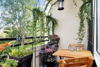 Creative diy small apartment balcony garden ideas 15