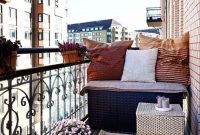 Creative diy small apartment balcony garden ideas 16