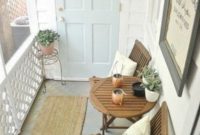 Creative diy small apartment balcony garden ideas 24