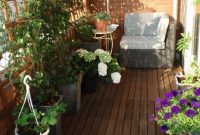 Creative diy small apartment balcony garden ideas 40