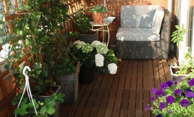 41 Creative Diy Small Apartment Balcony Garden Ideas | ZYHOMY