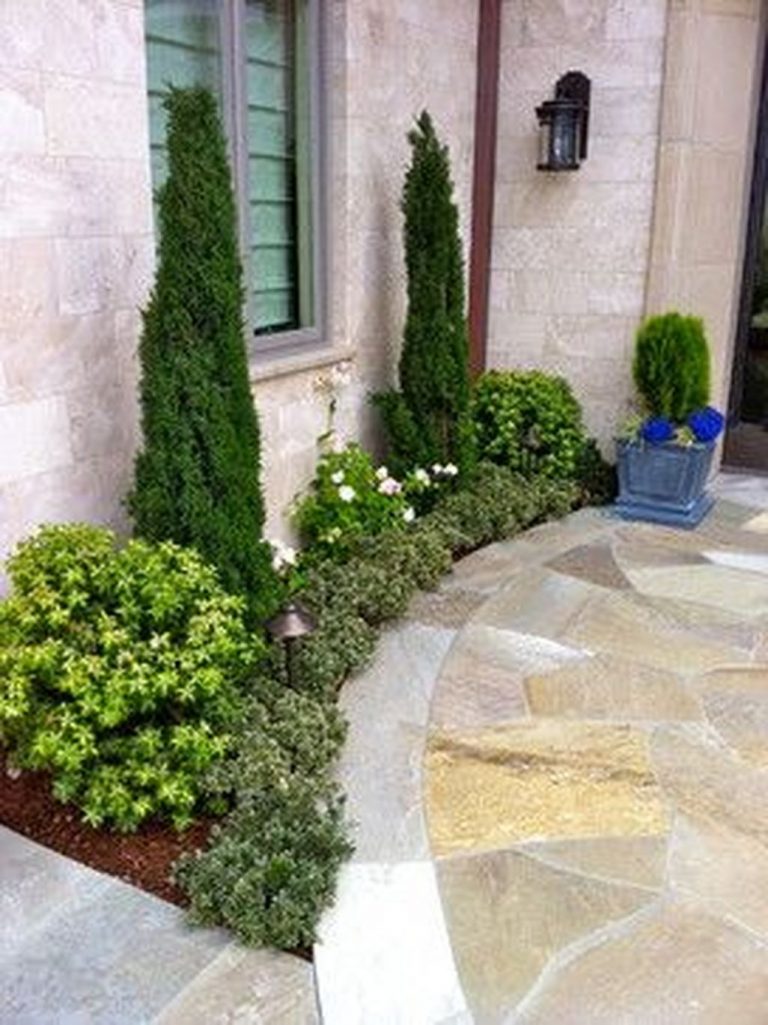 Easy And Low Maintenance Front Yard Landscaping Ideas 02 ZYHOMY