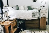 Efficient dorm room organization decor ideas 11
