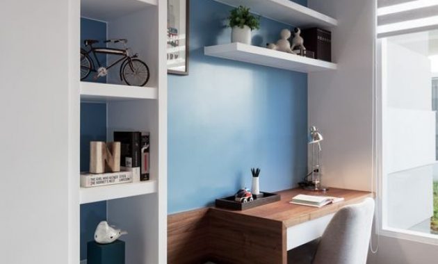 40 Elegant Blue Office Decor Ideas | ZYHOMY