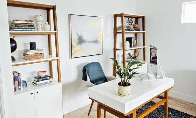 40 Elegant Blue Office Decor Ideas | ZYHOMY