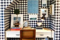 Elegant blue office decor ideas 27