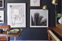Elegant blue office decor ideas 33