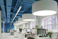 Elegant blue office decor ideas 34