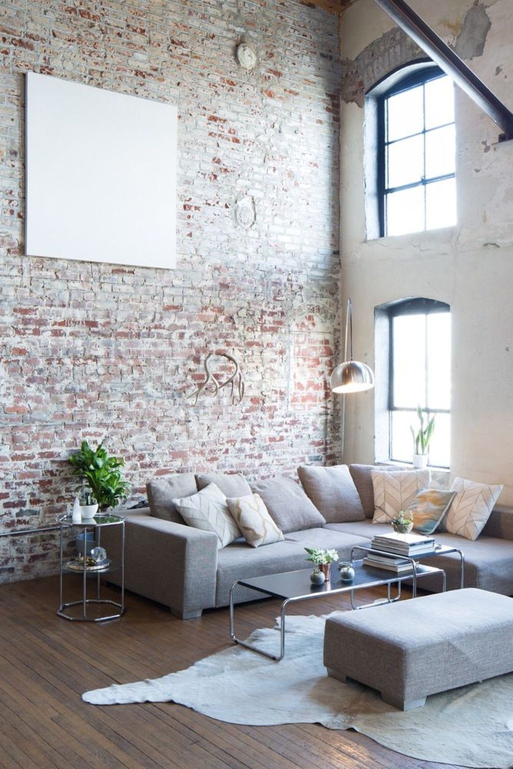 Stunning Textured Penthouse Apartment With Exposed Brick image