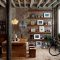 Elegant exposed brick apartment décor ideas 12
