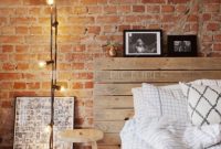 Elegant exposed brick apartment décor ideas 14