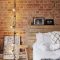 Elegant exposed brick apartment décor ideas 14