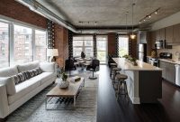 Elegant exposed brick apartment décor ideas 15