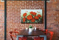 Elegant exposed brick apartment décor ideas 18