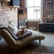 Image showcasing 49 Elegant Exposed Brick Apartment Décor Ideas