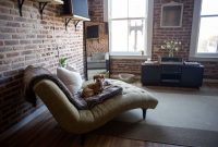 Elegant exposed brick apartment décor ideas 22