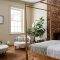 Elegant exposed brick apartment décor ideas 31