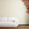 Elegant exposed brick apartment décor ideas 37