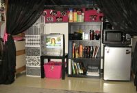 Genius dorm room space saving storage ideas 03