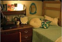 Genius dorm room space saving storage ideas 26