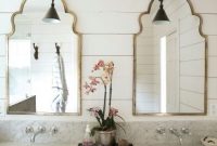 Gorgeous bathroom vanity mirror design ideas 20