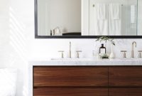 Gorgeous bathroom vanity mirror design ideas 21