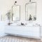 Gorgeous bathroom vanity mirror design ideas 27