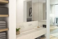 Gorgeous bathroom vanity mirror design ideas 40