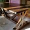 Modern diy wooden dining tables ideas 17